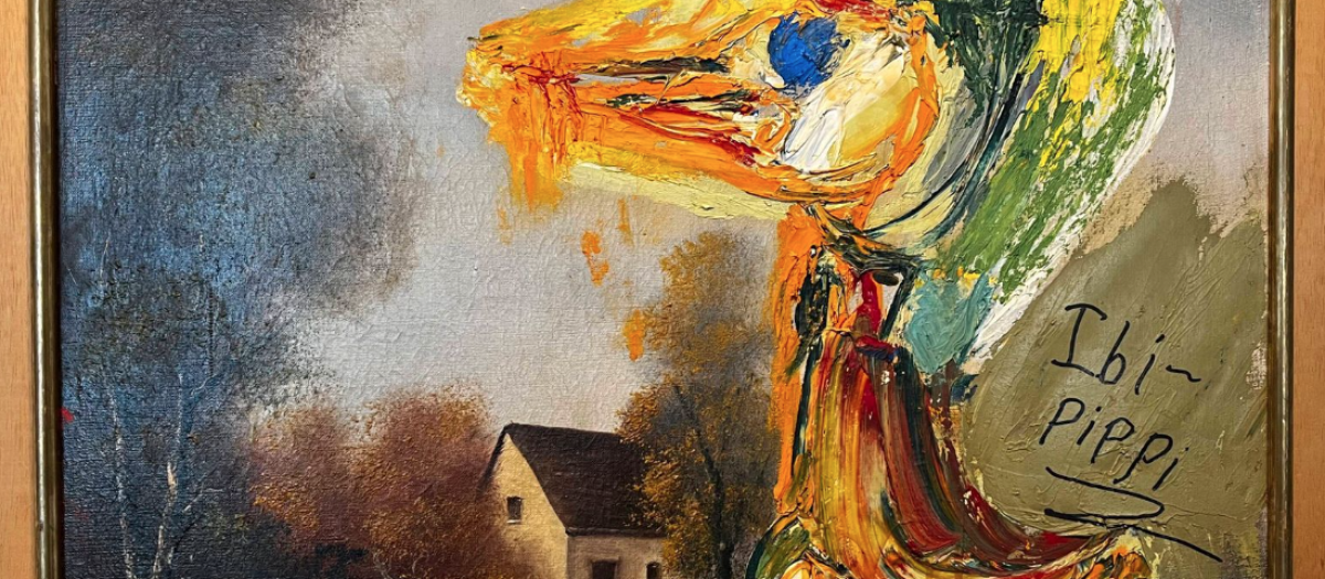 La obra vandalizada del pintor Asger Jorn