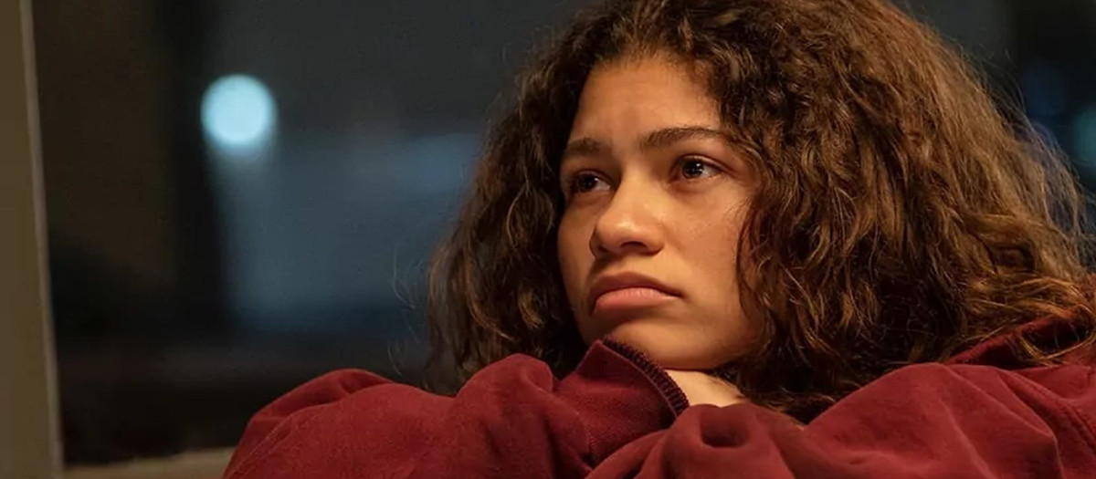 La actriz Zendaya en una escena de 'Euphoria'