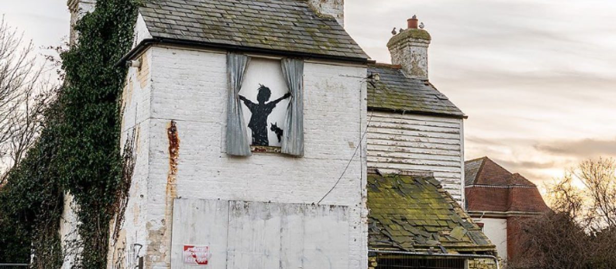 Morning Broken de Banksy