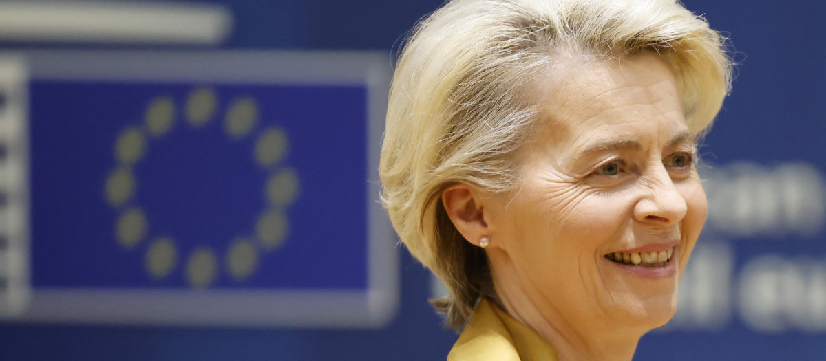 La presidenta de la Comisión Europea, Ursula von der Leyen