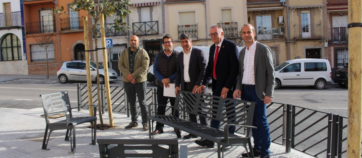 La quinta fase de las obras de la avenida de Italia elimina las barreras arquitectónicas de este tramo