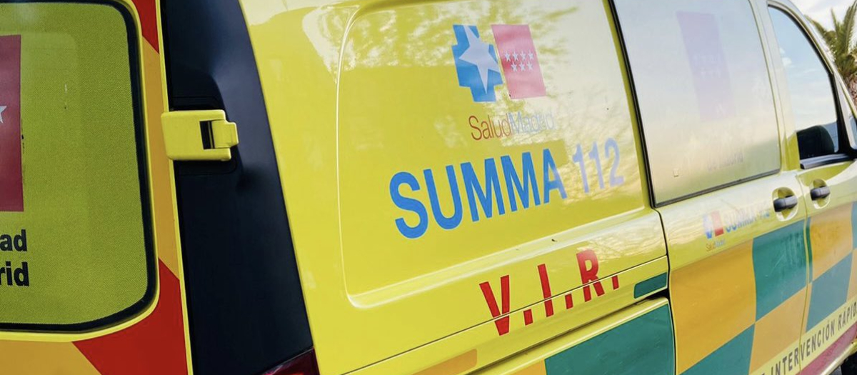 Una ambulancia del Summa 112, en una imagen de archivo