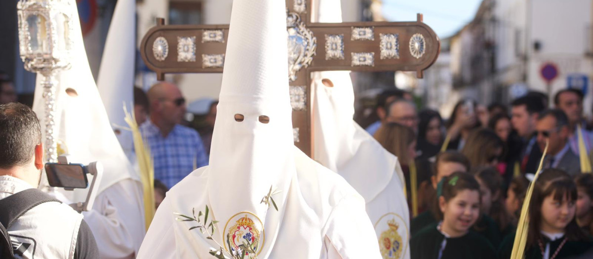 Salida procesional de la hermandad de la Entrada Triunfal (Borriquita)