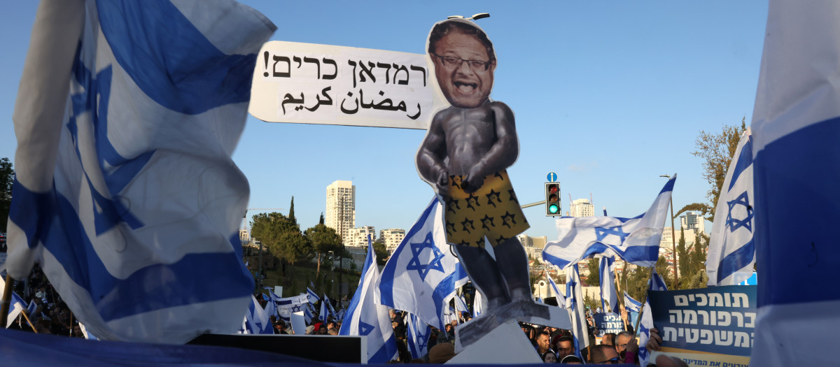 Protestas en contra de la creación de la Guardia Nacional, Jerusalén