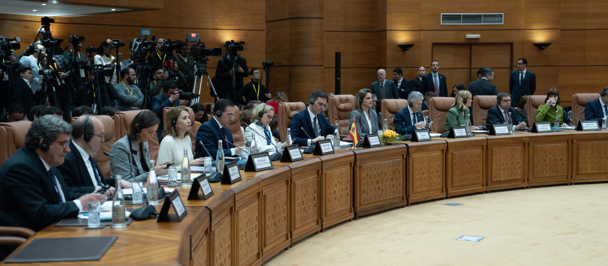 Pleno de la XII Reunión de Alto Nivel Marruecos-España