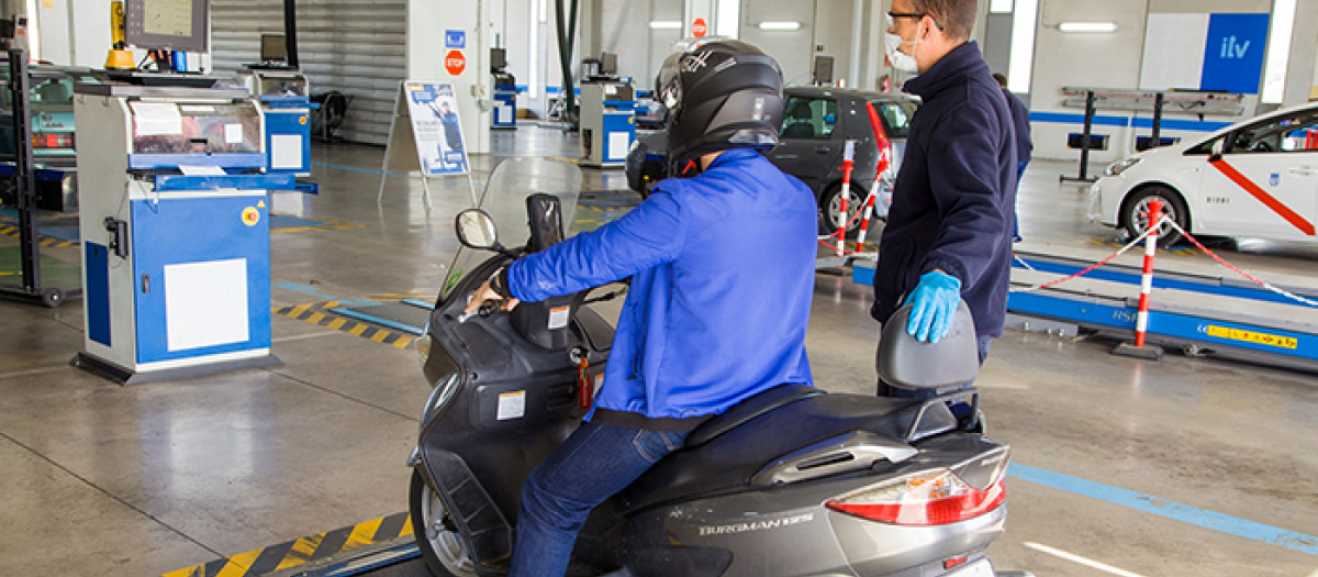 El 60 % de las motocicletas circula sin la ITV en vigor
