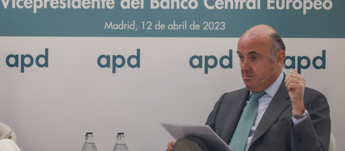 El vicepresidente del Banco Central Europeo, Luis de Guindos