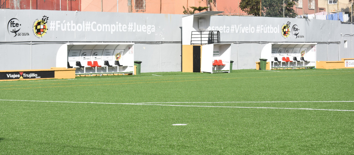 El estadio José Benoliel, lugar donde se produjo el partido de fútbol