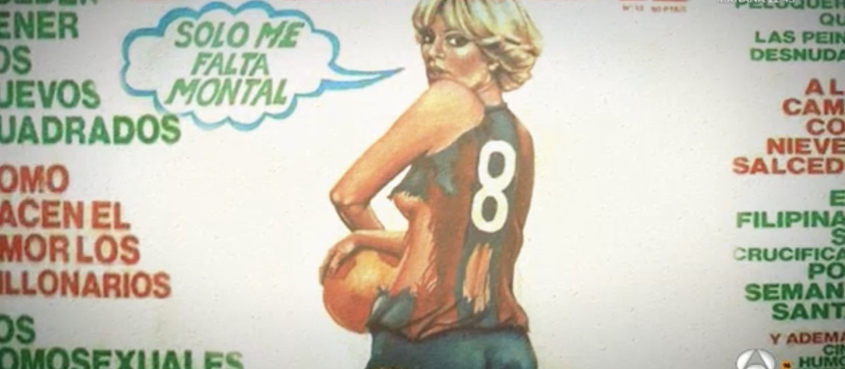 Bárbara Rey, en una revista de la época