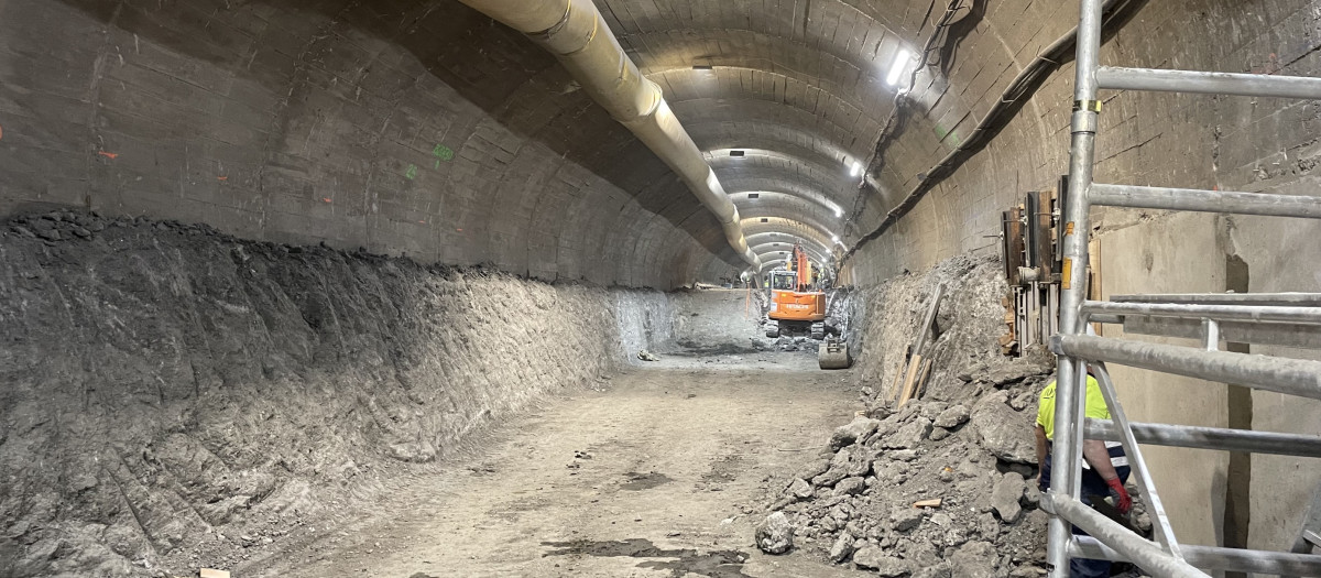 Obras línea 3 metro Madrid