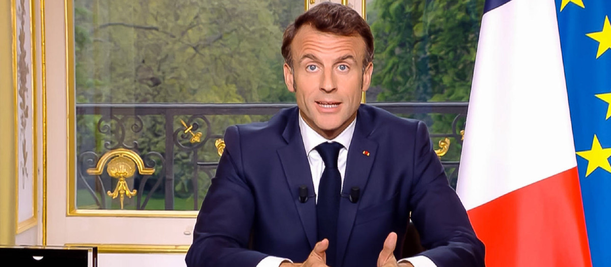 El presidente francés, Emmanuel Macron