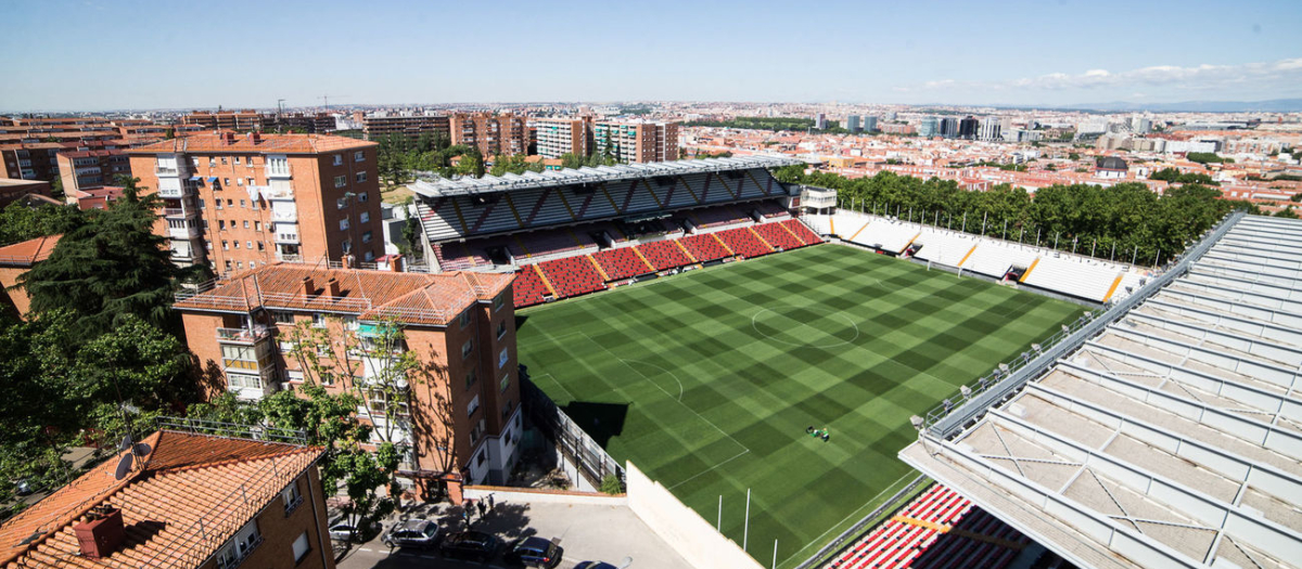 El Estadio de Vallecas, caso del Rayo Vallecano