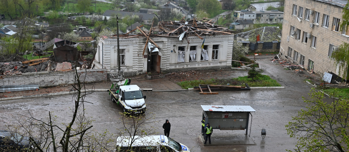 Ataque ruso contra un museo en Kupiansk