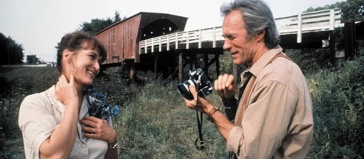 Meryl Streep y Clint Eastwood en 'Los Puentes de Madison'