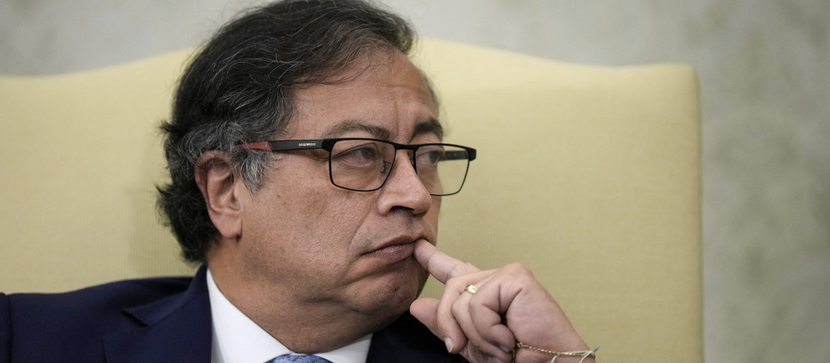 El presidente de Colombia Gustavo Petro