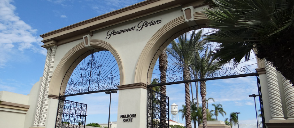 Entrada a los estudios Paramount en Hollywood