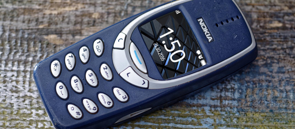 El Nokia 3310 fue uno de los móviles más populares en su época