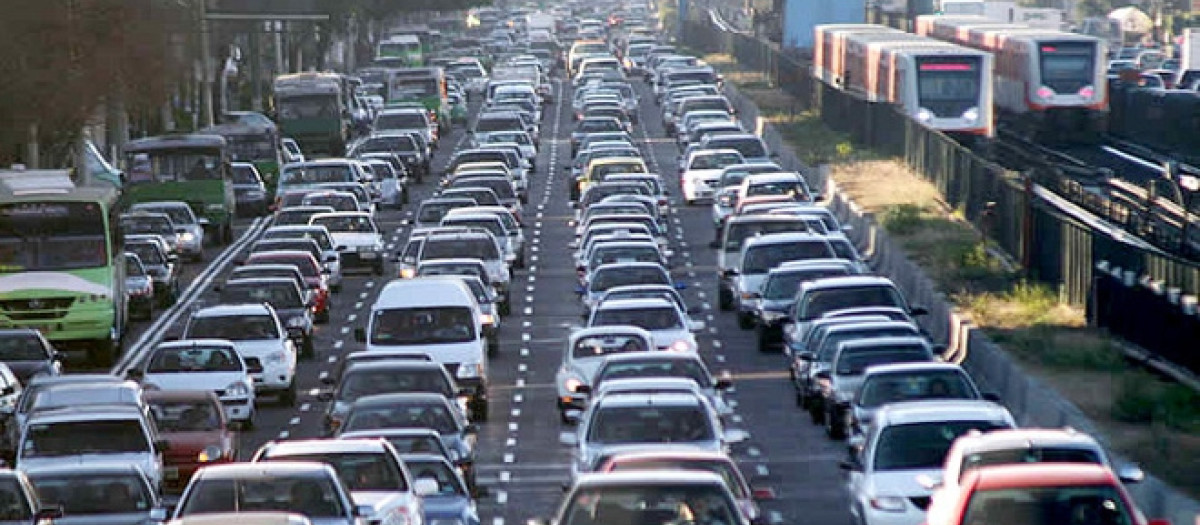 El tráfico rodado tiene al colapso en numerosas ciudades