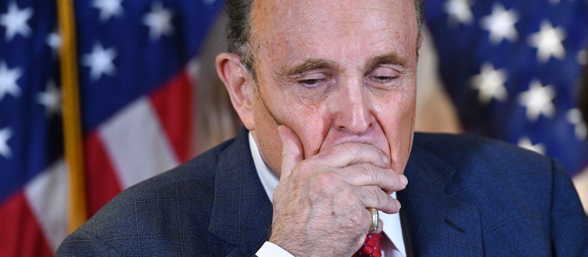 Rudolph Giuliani, exalcalde de Nueva York y exabogado de Trump