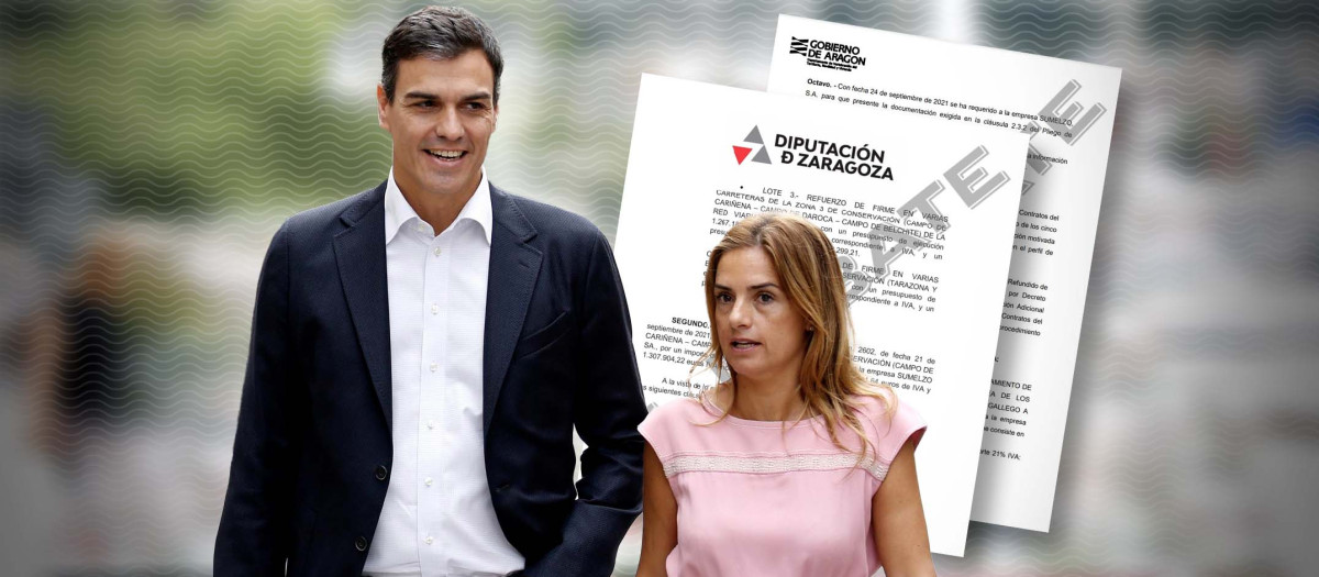 Pedro Sánchez y Susana Sumelzo