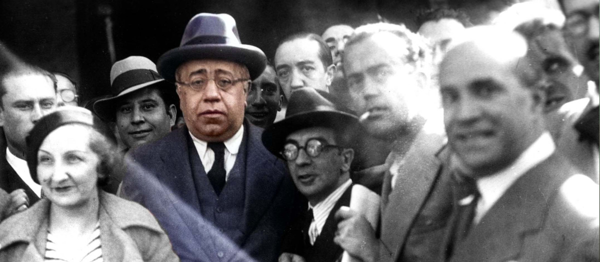 Manuel Azaña fue presidente de la II República entre 1936 y 1939