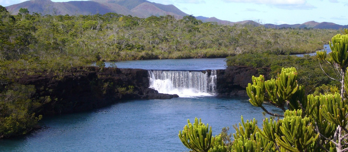 Paisaje de Nueva Caledonia