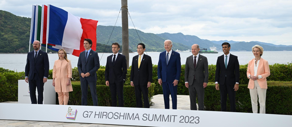 Miembros participantes de la cumbre G7