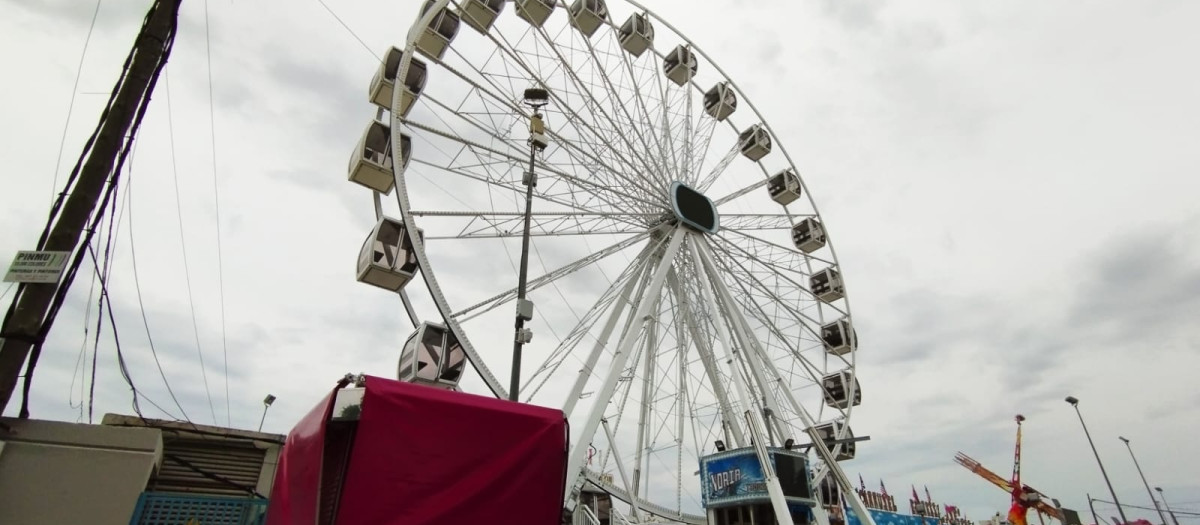 Noria en la Feria de Córdoba