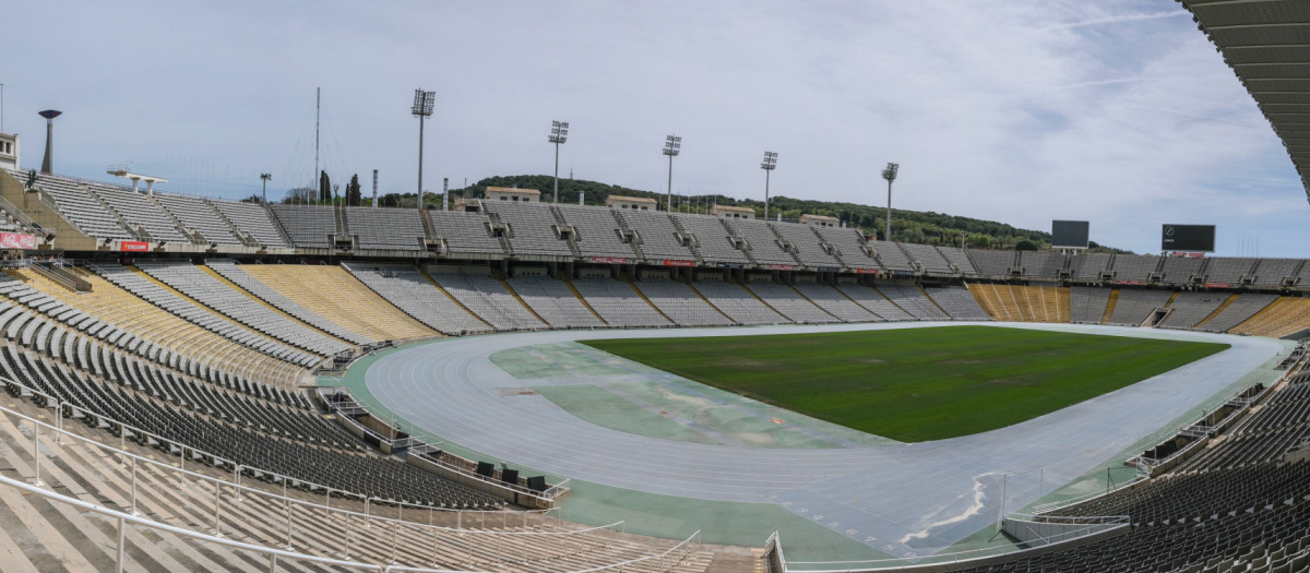 El Estadio de Montjuic, casa del Barcelona la próxima temporada