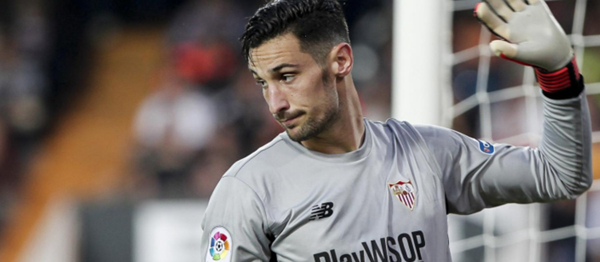 Sergio Rico, en su etapa en el Sevilla, en una imagen de archivo