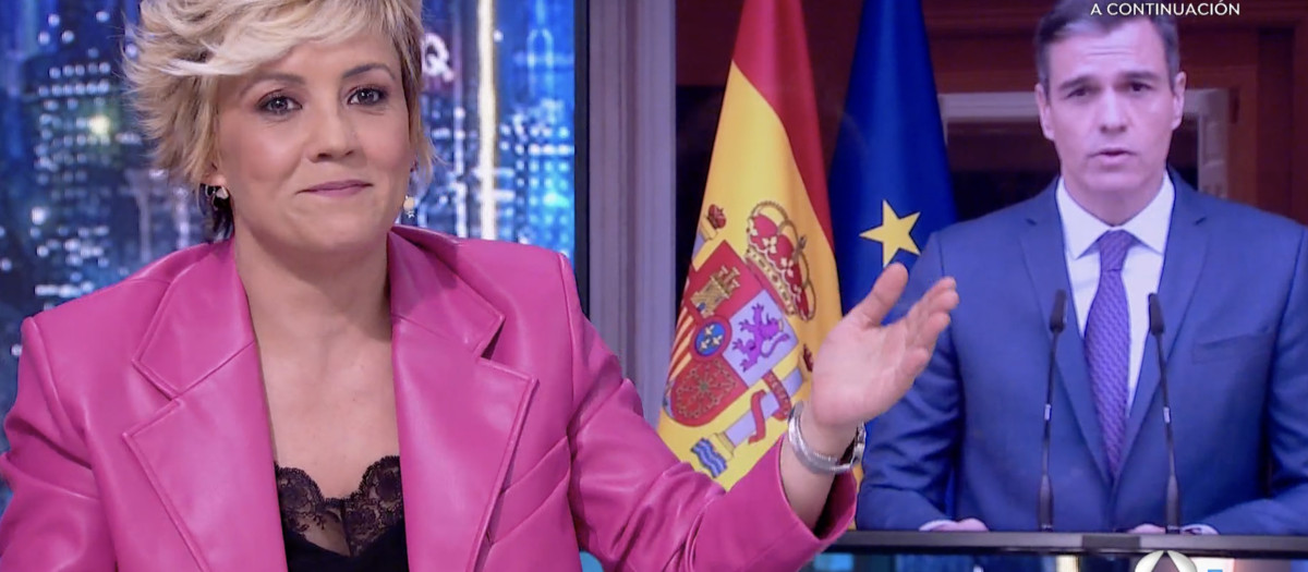 Cristina Pardo, en la tertulia de 'El Hormiguero'