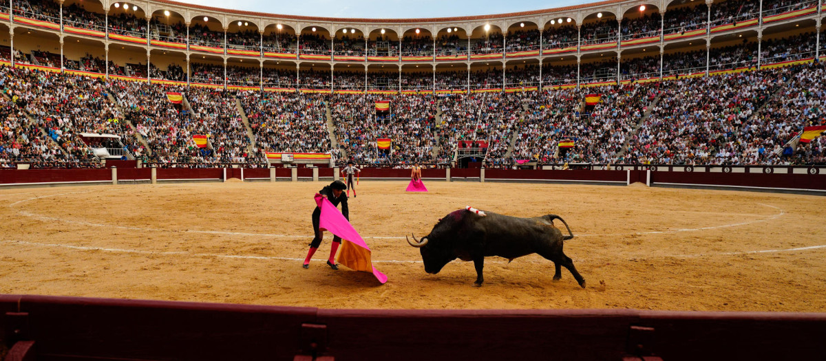 Los tendidos de Las Ventas en la última corrida de San Isidro