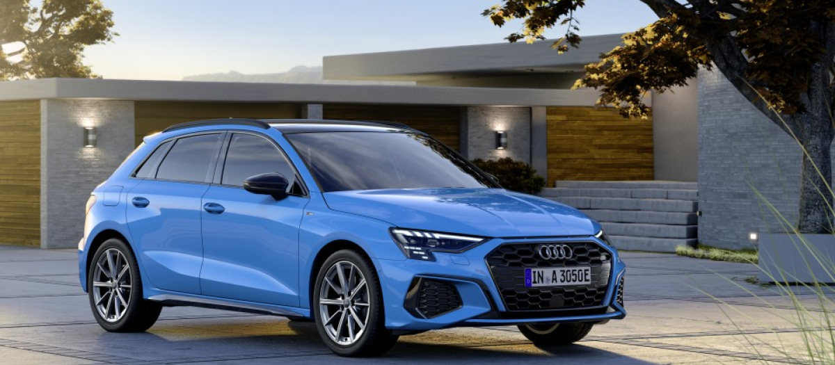 El Audi A3 Sportback combina una carrocería funcional con su motor híbrido enchufable