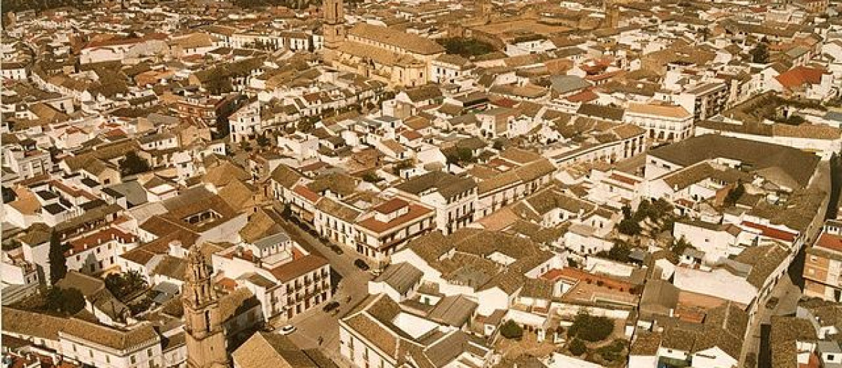 Vista aérea de Bujalance