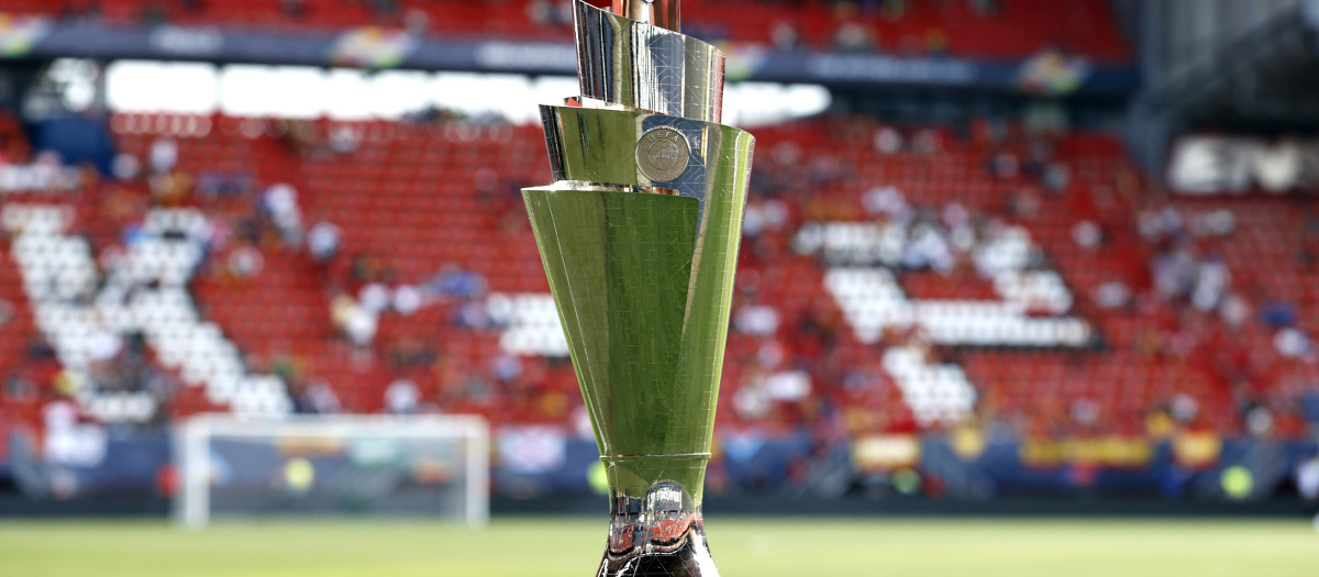 El trofeo de la Nations League