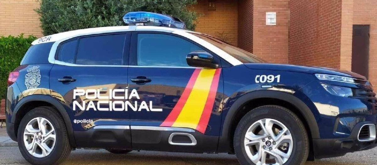 Un vehículo de la Policía Nacional, en una imagen de archivo