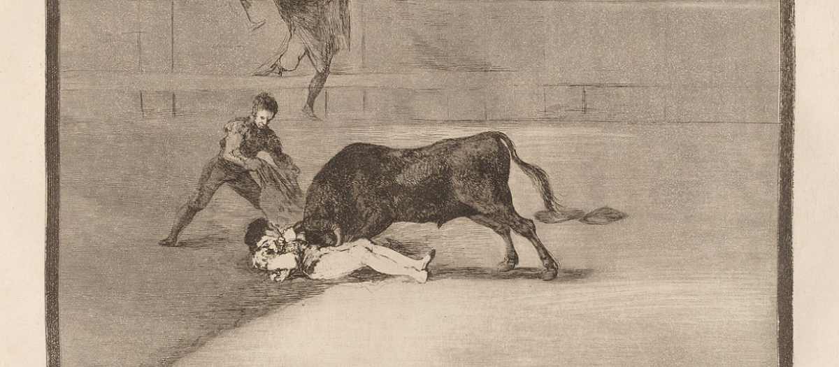 'Muerte de Pepe Hillo' de Francisco de Goya