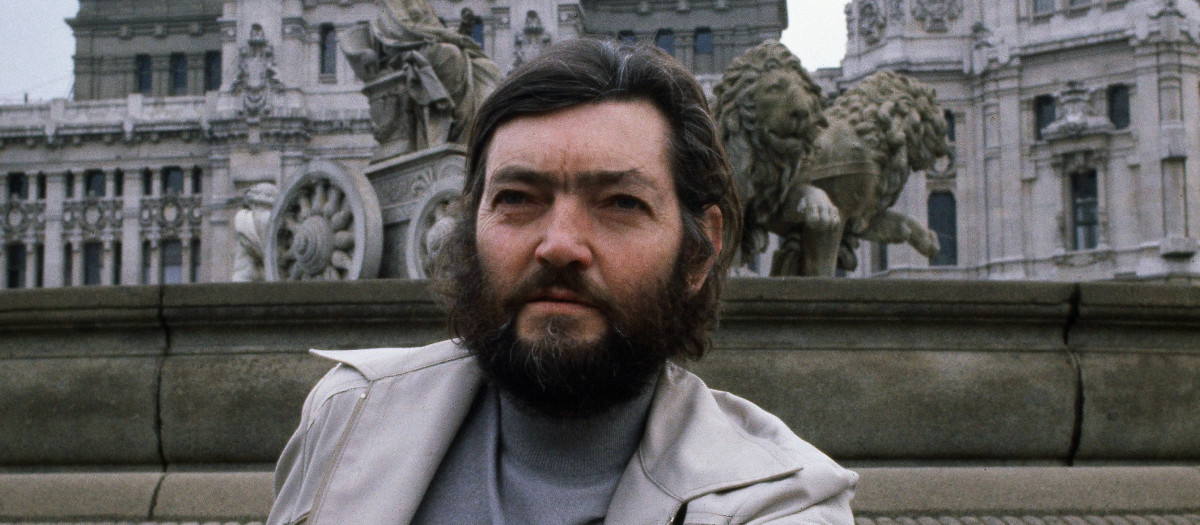 Julio Cortázar en Madrid en 1980