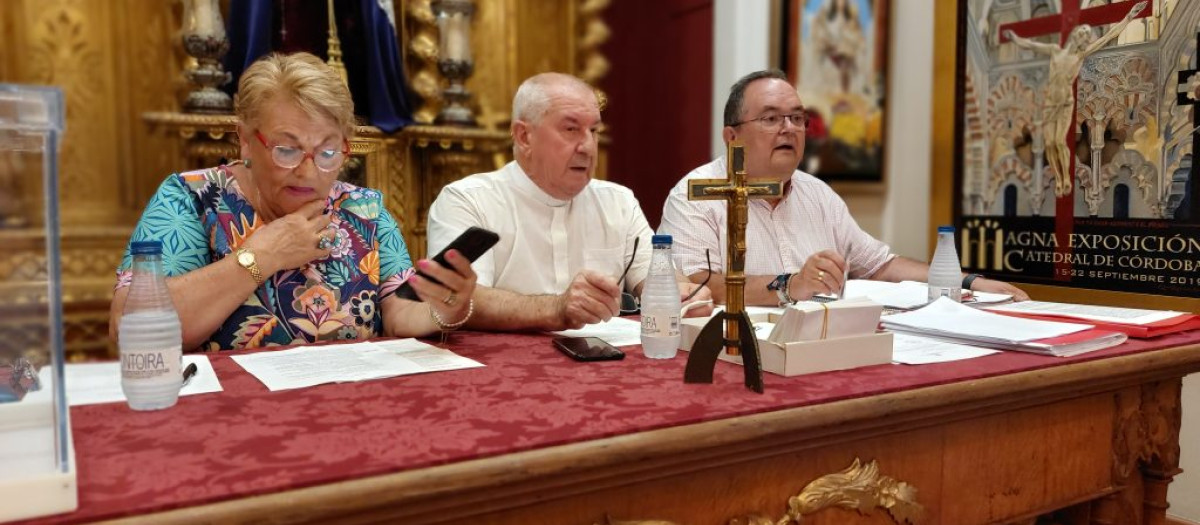 Olga Caballero, Pedro Soldado y Juan González