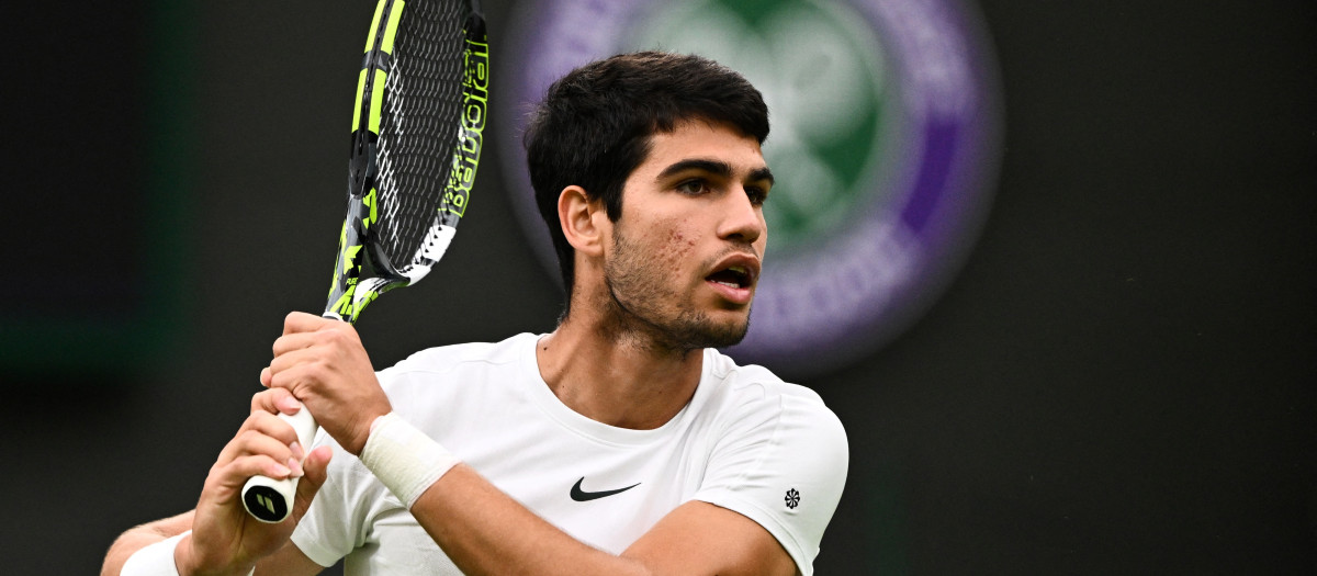 Carlos Alcaraz ha arrasado en su debut en Wimbledon