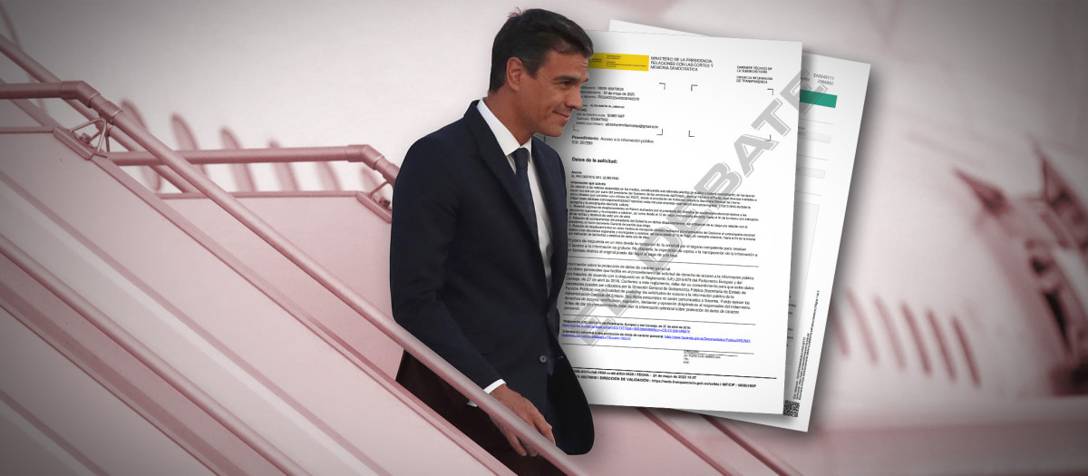 Pedro Sánchez y Moncloa vuelven a guardar silencio después de acusar a este periódico de mentir sobre el uso del Falcon