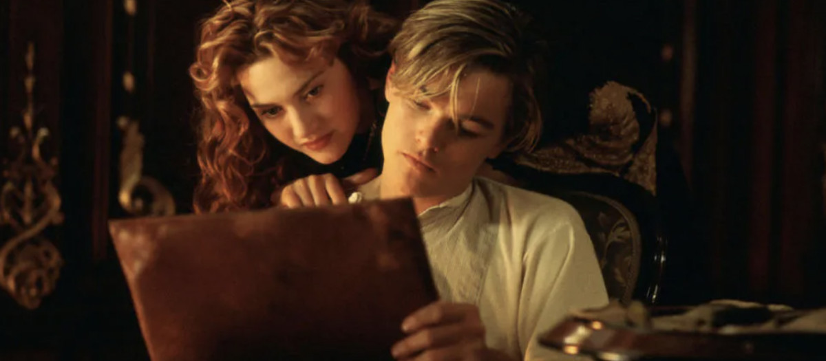 Rose y Jack, en 'Titanic'