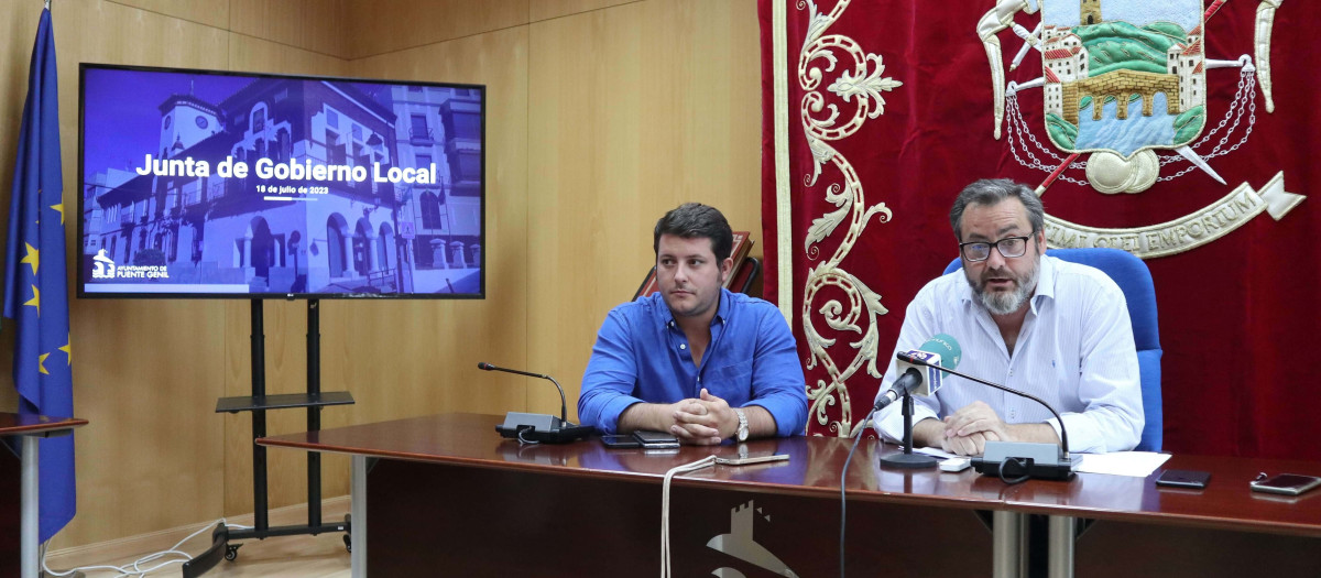 Joaquín Reina y Javier Villafranca