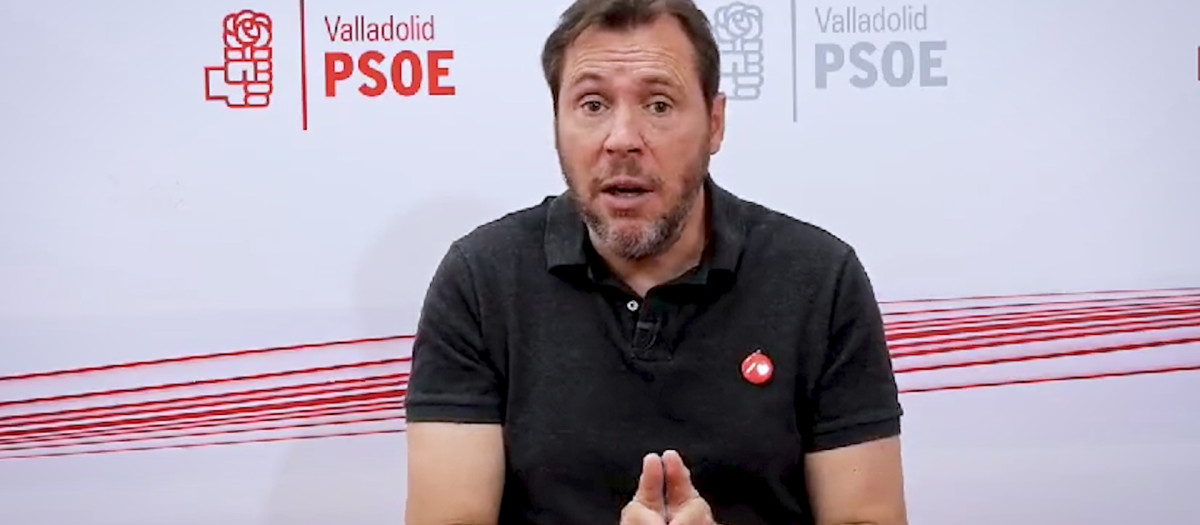 Oscar Puente, miembro del PSOE de Valladolid