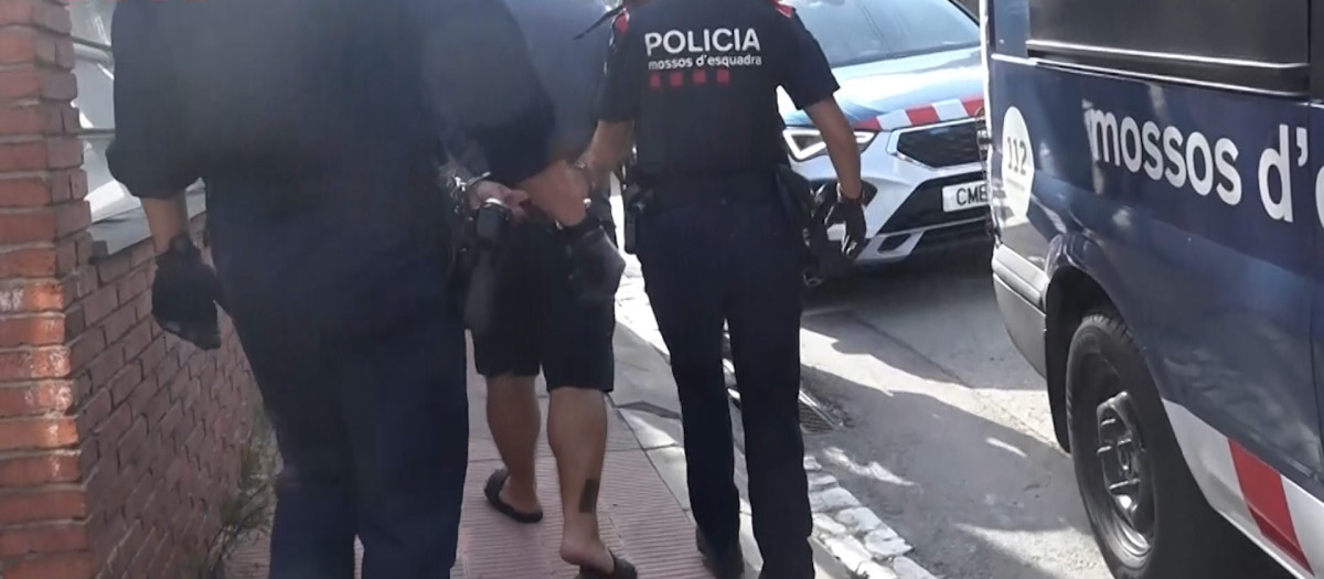 Imagen de los Mossos d'Esquadra