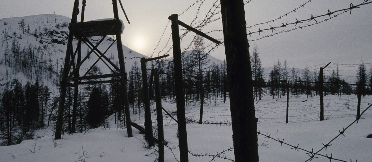 Ruinas de un gulag ruso