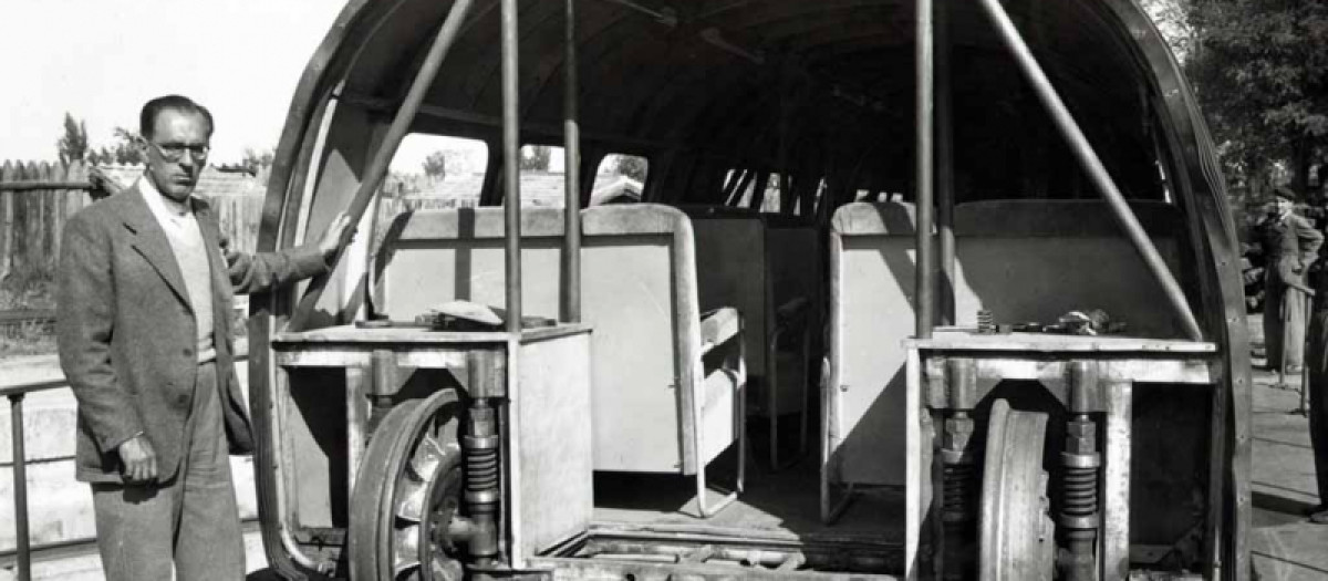 Alejandro Goicoechea Omar inventó el Talgo (Tren Articulado Ligero Goicoechea-Oriol