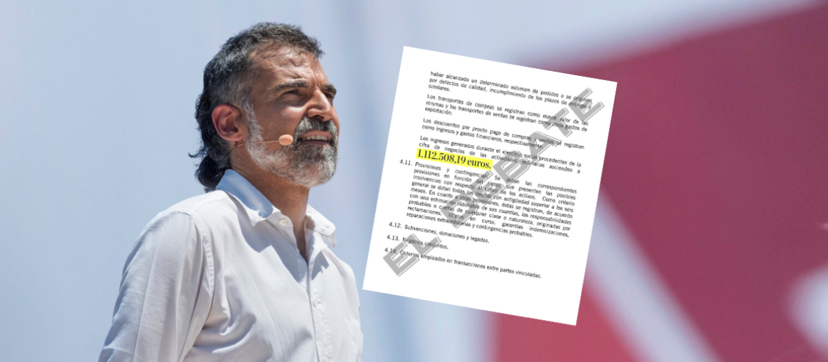 El dirigente independentista Jordi Cuixart