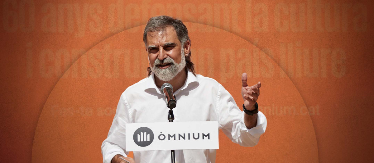 El dirigente independentista Jordi Cuixart