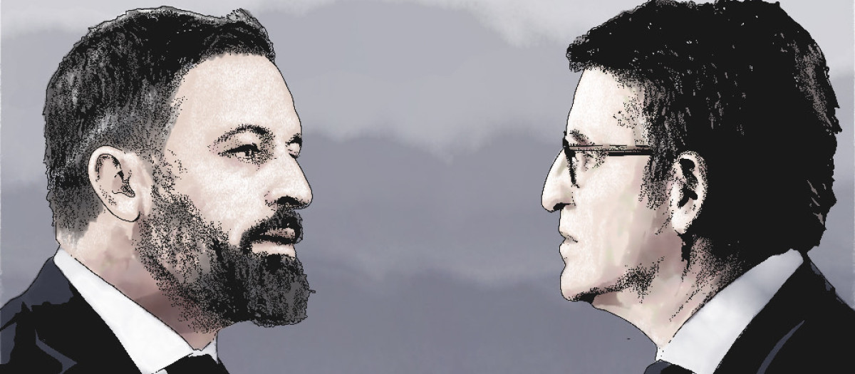 Ilustracion: abascal feijoo pp vox